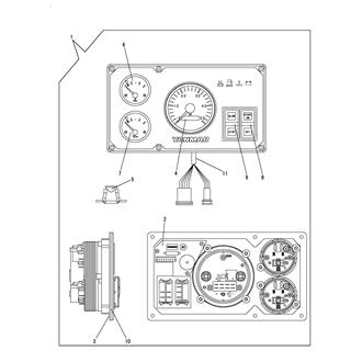 FIG 45. (41B)INSTRUMENT PANEL(C-TYPE : KEYLES)(OPTIONAL)