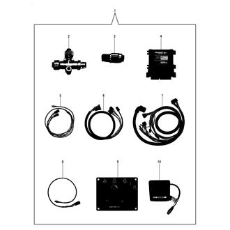 FIG 31. CONTROL KIT(STARBOARD SP/4,6BY)