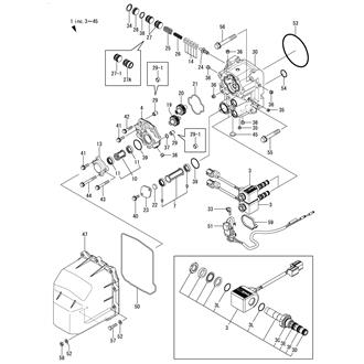 FIG 7. CASE PLATE & CABLE(ZT350)(SOLENOID TYPE)