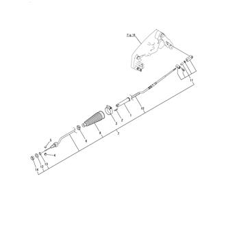 FIG 8. SHIFT CABLE(MECHANICAL TYPE)