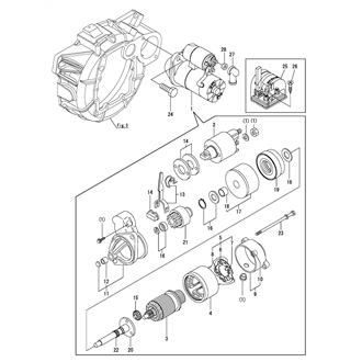 FIG 34. STARTER MOTOR