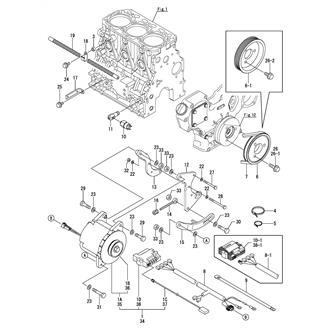 FIG 45. (37A)GENERATOR KIT(2ND)(75A/130A)(OPTIONAL)