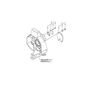 FIG 2. EXHAUST & SEA WATER BLOCK-OFF