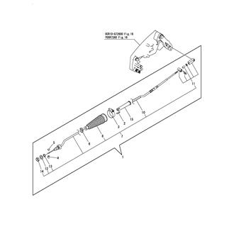 FIG 8. MECHANICAL SHIFT CABLE