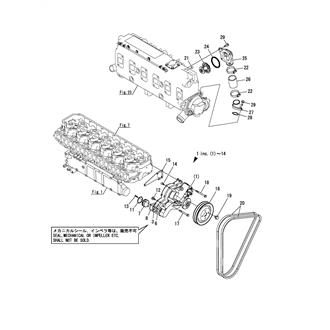 FIG 22. COOLING PUMP(FRESH WATER)