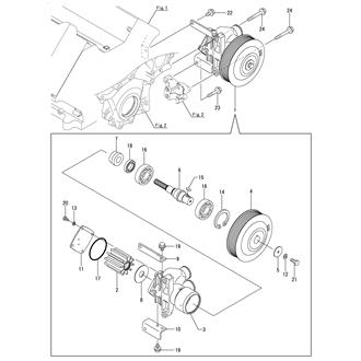 FIG 32. COOLING PUMP(SEA WATER)