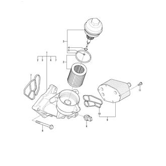 FIG 22. LUB. OIL FILTER