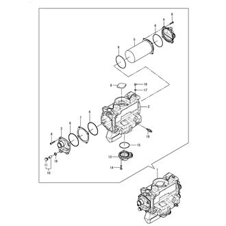 Yanmar Shop - Catalogue Search Results for 120650-18530