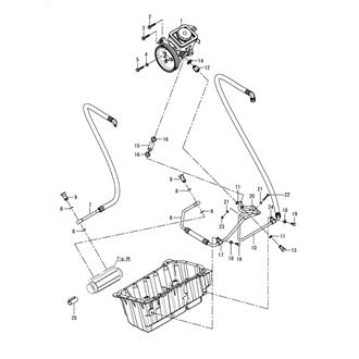 FIG 37. STEERING PUMP/PIPE