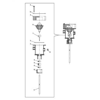 FIG 22. LED LIGHT(FOR JAPAN)(INNER PARTS)