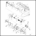 Gear Housing Propeller Shaft-Std Rotation 2B026816 & below