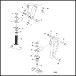 TRANSMISSION AND ENGINE MOUNTING (BORG-WARNER 5000)