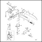 Tiller Handle Kit -35/50/60 HP (78551A30 and 78551A31)