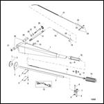 Tiller Handle Kit 50/60 45 JET(816366A12 / 816366A13)