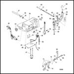 Tiller Handle Kit Components (816366A22 / A23 / A40)