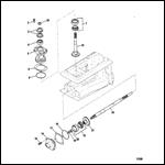 Pinion and Impeller Shaft (Splined Drive)