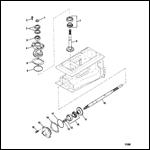 Pinion and Impeller Shaft (Splined Drive)