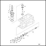 Pinion And Impeller Shaft (All Models)