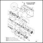 Gear Housing (Propshaft-Counter-S/N-0G437999 & Below)