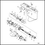 Gear Housing Propshaft 1.78:1 Gear Ratio 4.25 Inch Dia