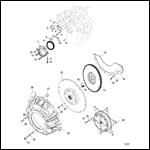 CYLINDER BLOCK-FLYWHEEL HOUSING