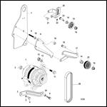 Alternator and Brackets