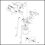 Fuel Filter And Boost Pump (S/N 0M336102 And Up)