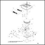 Intake Plenum And Flame Arrestor (SN 0L304599 & Below)