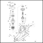 DRIVESHAFT HOUSING AND DRIVE GEARS (STANDARD)