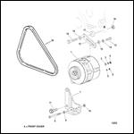 Alternator And Mounting Hardware