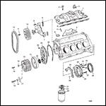 INTAKE MANIFOLD AND FRONT COVER