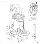 Driveshaft Housing and Exhaust Tube