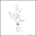 Thermostat And Housing (Multi Point Drain)