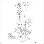 Gear Hsg Drive 2.07:1-S/N-0T598999 & Below