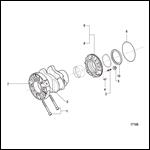 Rear Oil Seal and Bearing Carrier