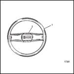 Steering Wheel Assembly (Plastic) (79979A5)