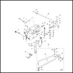 Tiller Handle Kit Components (75/90/115 FourStroke)