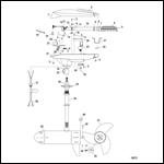 Complete Trolling Motor (Model FW82HBV / FW82HBD) (24 Volt)