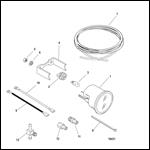 Gauge and Mounting Hardware Water Pressure(1-15 PSI)