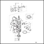 CRANKSHAFT, PISTONS AND CONNECTING RODS