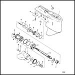 GEAR HOUSING (PROPELLER SHAFT) (CASTING #1674-814247C)