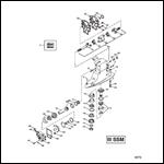 DRIVESHAFT HOUSING AND GEAR ASSEMBLY (III SSM)