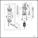 Power Trim Pump (Prestolite Round Motor)