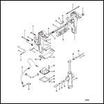 Transom Brackets S/N-ME-5488752-6618750/MA-5316381-6618750