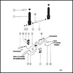 Trim Cylinder (S/N-Merc-5488751/Mariner-5555929 & Below)