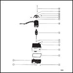 Hydraulic Pump (S/N-Mercury-5363917 & Below)