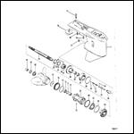 Gear Housing Propeller Shaft - Without a Driveshaft Nut