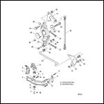 ANCHOR BRACKET/THROTTLE LINKAGE