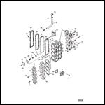 Cylinder Block Assembly (Serial # 0E173428 Thru 0E287999)