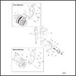 Alternator and Bracket